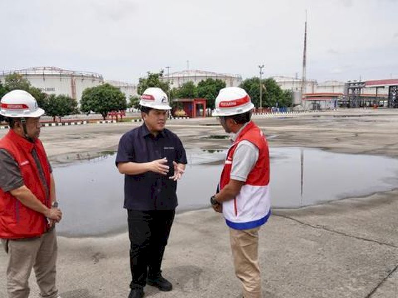 Erick Thohir Copot Direktur Penunjang Bisnis Pertamina Dedi Sunardi  