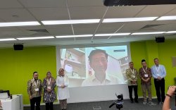 Danny Pomanto Paparkan Makassar Recover di Hadapan Menkes Singapura