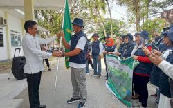 Lepas 80 Peserta Jambore Pertanian ke Bone, Sekda Luwu Utara; Saya Bangga, Ini Habitat Saya