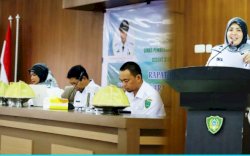 Wabup Maros Suhartina Bohari Buka Pelaksanaan Rakor Pembinaan Peningkatan Kapasitas Aparatur Pemerintah Desa 