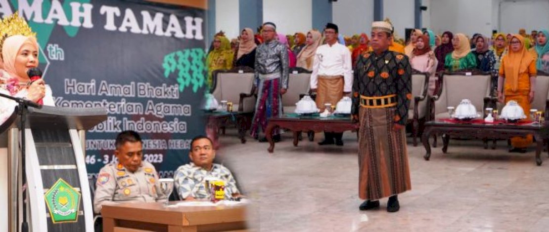 Wabup Hj Suhartina Bohari Hadiri Upacara Peringatan Hari Amal Bhakti ke-77 Kemenag RI Tingkat Kabupaten Maros Wabup Hj Suhartina Bohari Hadiri Upacara Peringatan Hari Amal Bhakti ke-77 Kemenag RI Tingkat Kabupaten Maros