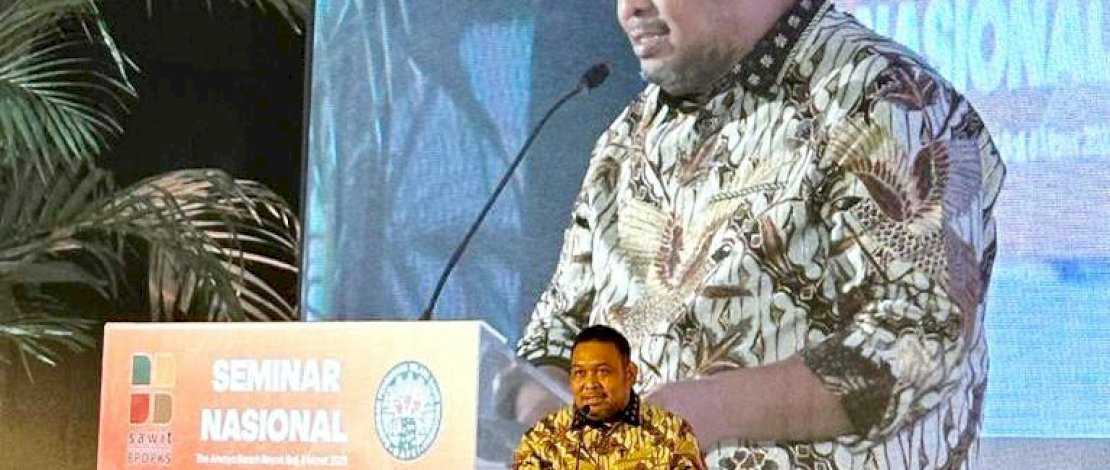 Direktur Jenderal Perkebunan, Andi Nur Alam Syah, mewakili Menteri Pertanian, saat menghadiri acara Musyawarah Nasional (Munas) GAPKI XI di Bali, Kamis, 9 Maret 2023.
