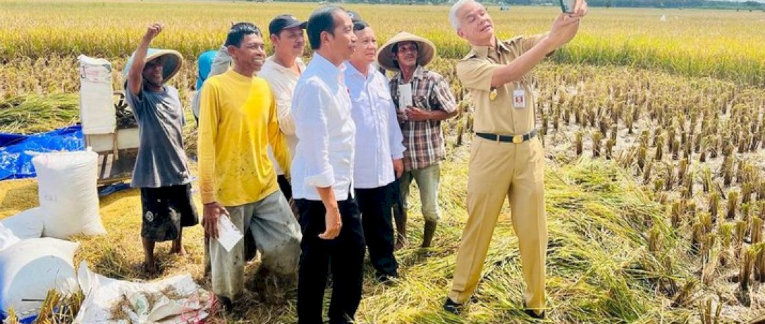 Ganjar Tanggapi Fotonya Bersama Jokowi dan Prabowo, yang Dikaitkan dengan Pemilu