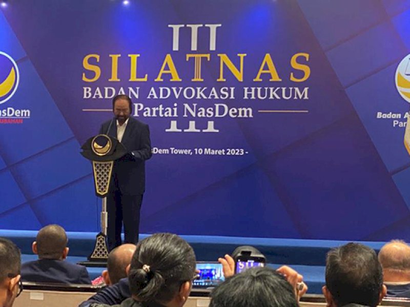 Demokrat Ingin Anies - AHY, Surya Paloh: Atur Saja Sama Capresnya!