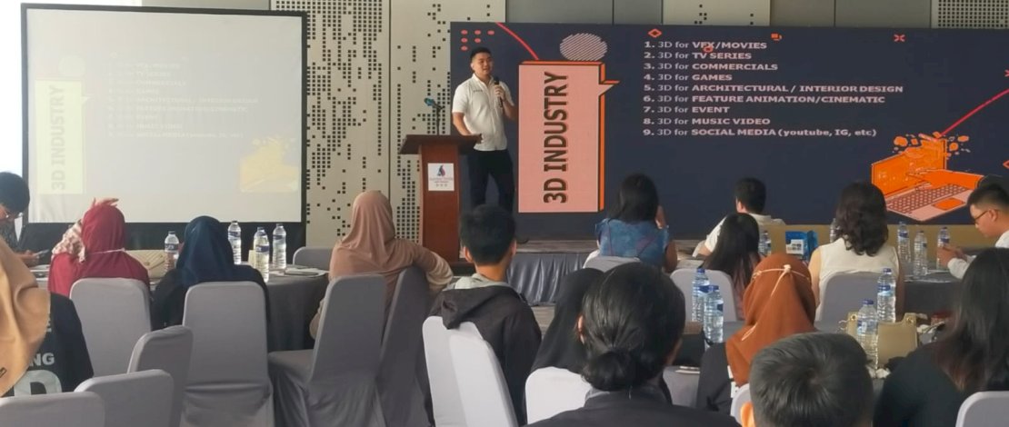 Dinas Pemuda dan Olahraga (Dispora) Makassar menggelar Pelatihan 3D dan Animasi.