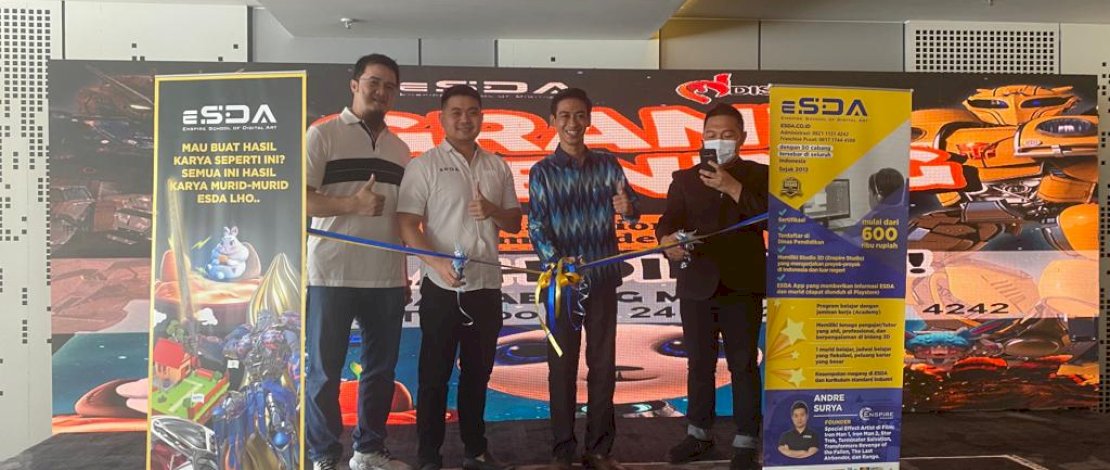 Resmi Dibuka, Sekolah Animasi 3D Internasional Hadir di Makassar