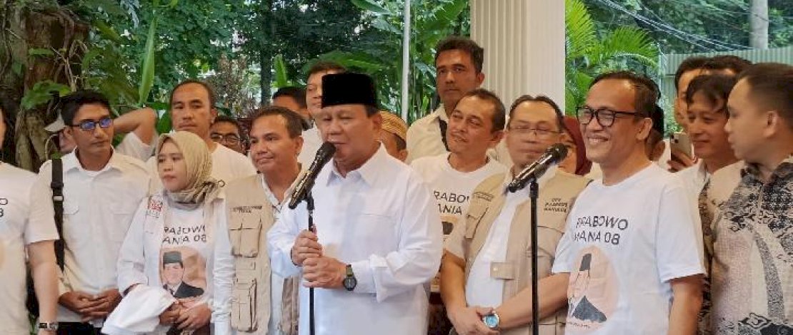 Mantan Relawan Jokowi Mania Resmi Deklarasikan Prabowo Subianto Sebagai Wapres