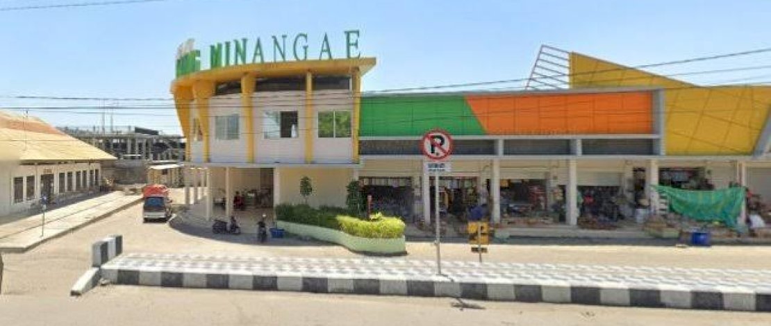 Pasar rakyat Sumpang Minangae