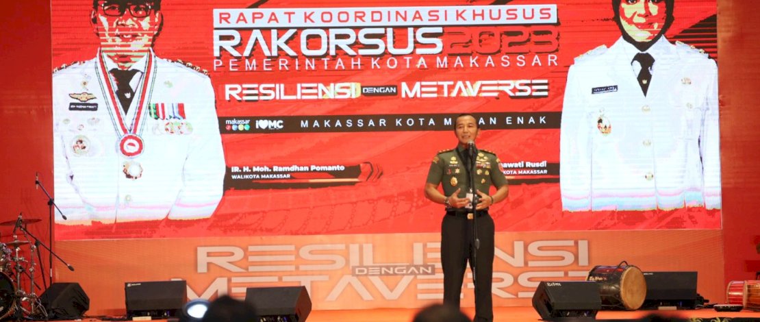 Dinilai Miliki Ide Cemerlang, Pangdam XIV/Hasanuddin Mayjen Totok Sebut Kepemimpinan Walikota Danny Sangat Transparan