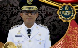 95 Persen Kesehatan Warga Tercover BPJS Kesehatan, Pj Bupati Takalar Peroleh Penghargaan UHC Award 2023