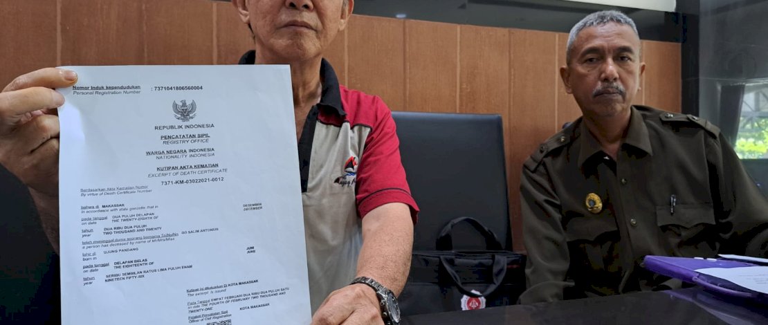 Kwandy Salim pada saat jumpa pers di Hotel Anging Mammiri, Rabu, 15 Maret 2023.
