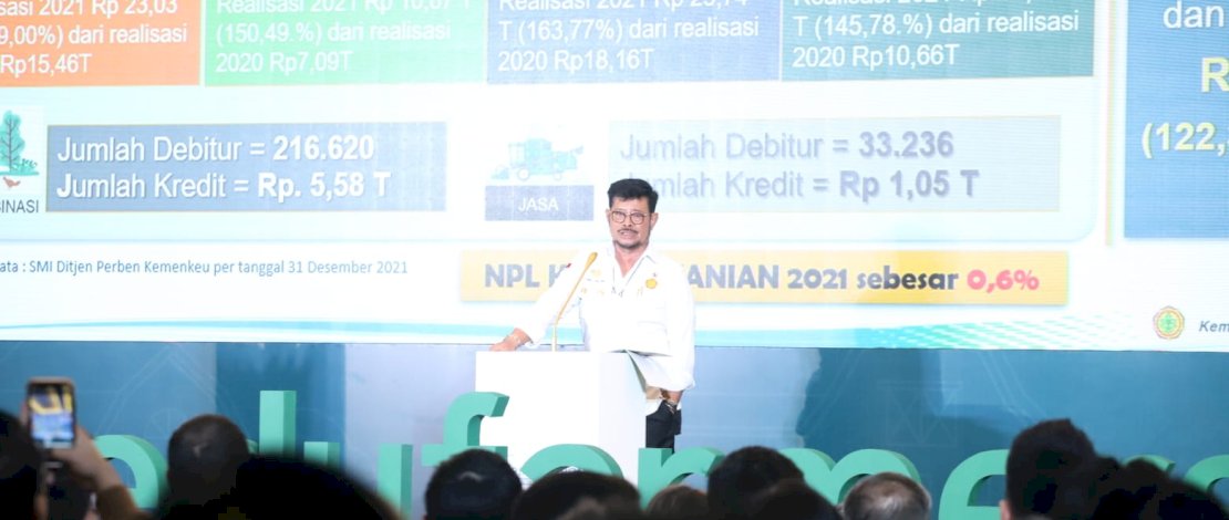 Mentan SYL saat memberikan keynote spech pada acara Agrinnovation Conference di Jakarta, Rabu, 15 Maret 2023. Mentan SYL saat memberikan keynote spech pada acara Agrinnovation Conference di Jakarta, Rabu, 15 Maret 2023.