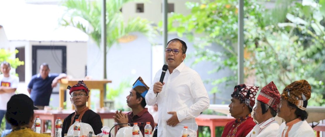 Silaturahmi Dengan Masyarakat, Para Lembang Harap Danny Ciptakan Inovasi Serupa Longwis di Toraja