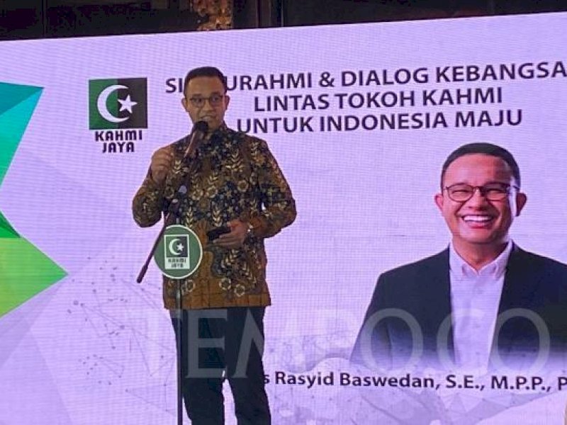 Anies Heran Ada Menko yang Ingin Ubah Konstitusi
