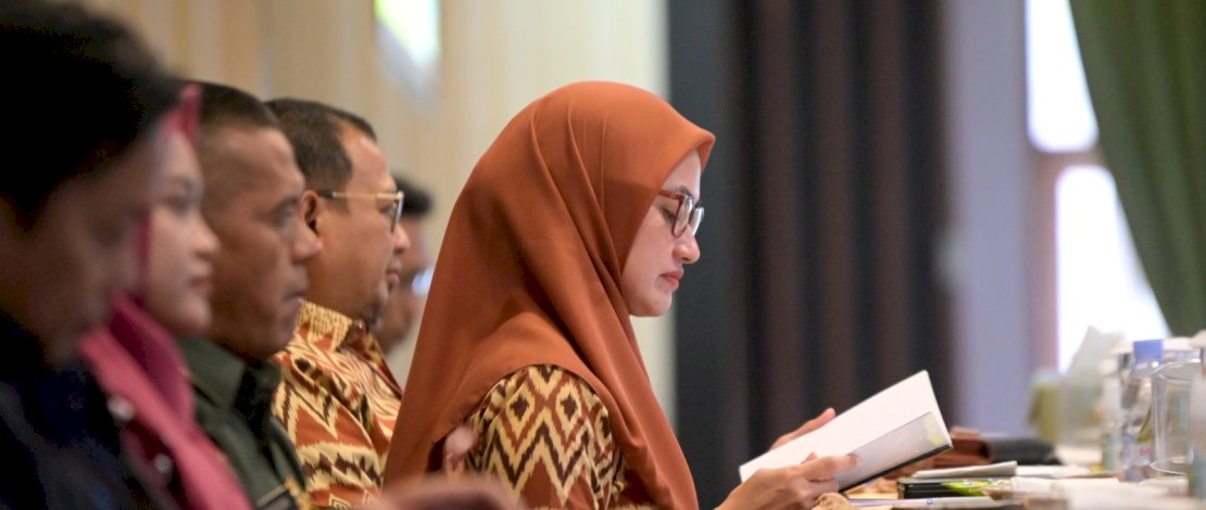 Musrenbang RKPD 2024 Kabupaten Luwu Utara yang dihadiri Bupati Luwu Utara, Indah Putri Indriani, Kamis, 16 Maret 2023.