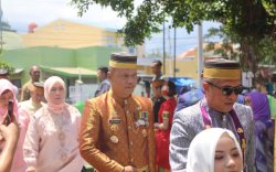 Bersama Bupati dan Forkopimda, Danyon Ichsan Ziarahi Makam Dua Raja Bone