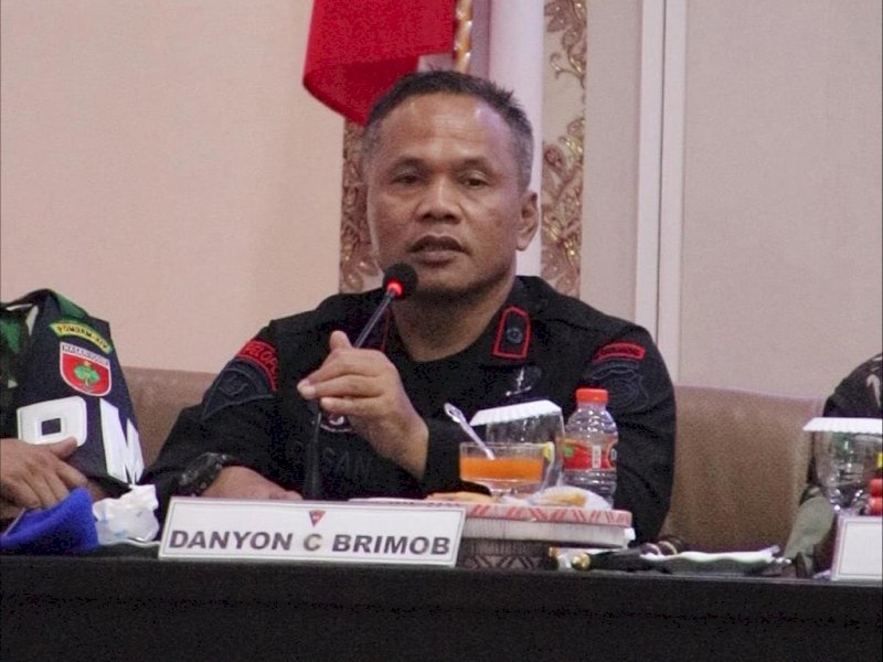 Atensi Danyon Ichsan Jelang Ramadhan 1444 H di Rakor Pemda Bone
