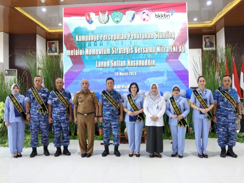 BKKBN Sulsel Gandeng Lanud Hasanuddin Cegah Stunting 