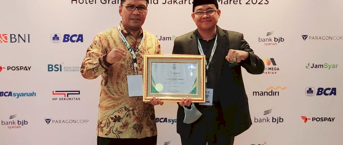 Wali Kota Makassar Danny Pomanto Kembali Raih Penghargaan Baznas Award 2023