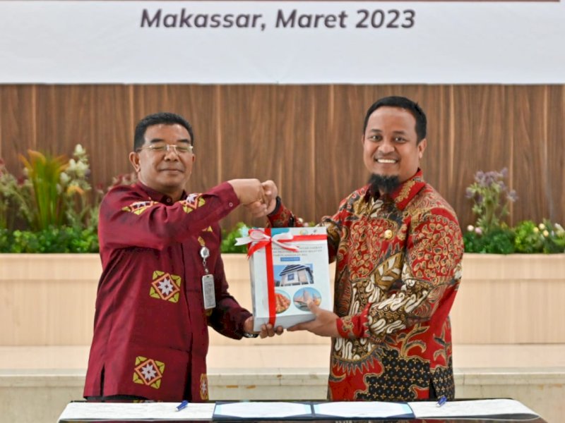 Pemprov Sulsel Serahkan LKPD Unaudited Tahun 2022 kepada BPK