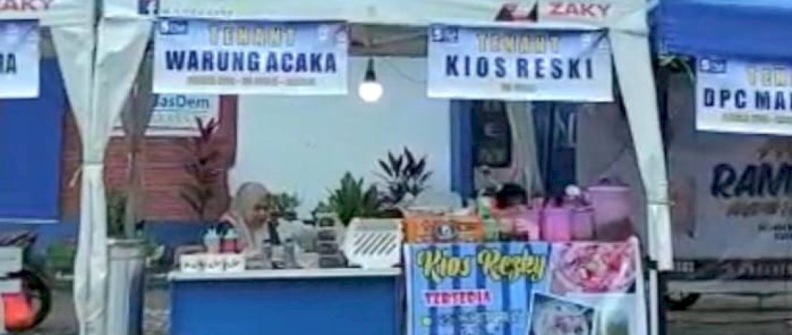 Pasar Ramadan Nasdem Makassar yang dipusatkan di halaman kantor Nasdem Kota Makassar, Jl AP Pettarani (Samping Hotel Claro).