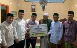 Danyon Ichsan Safari Ramadan Bersama Pemkab Bone di Desa Maduri