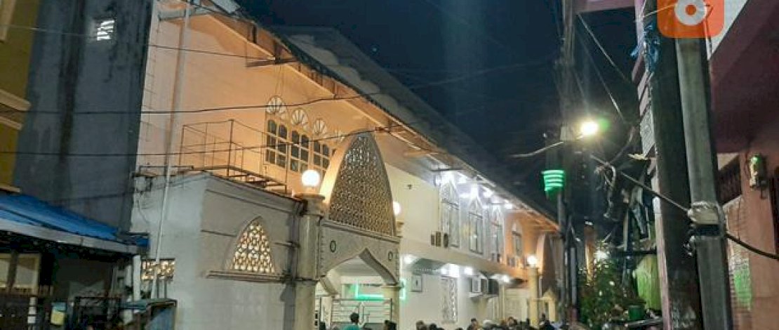 Kubah Masjid di Makassar Rubuh dan Timpa Jemaah Shalat Tarawih 