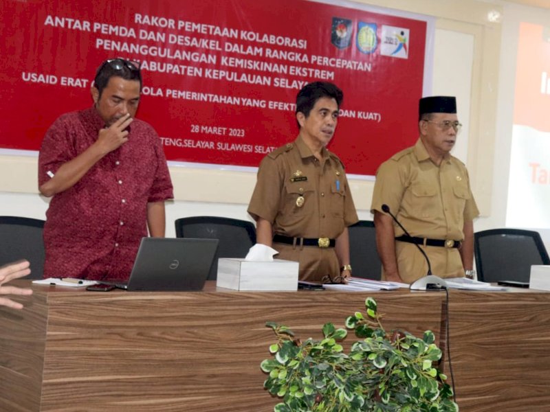 TKPKD Selayar Gandeng USAID ERAT Tanggulangi Kemiskinan Ekstrem