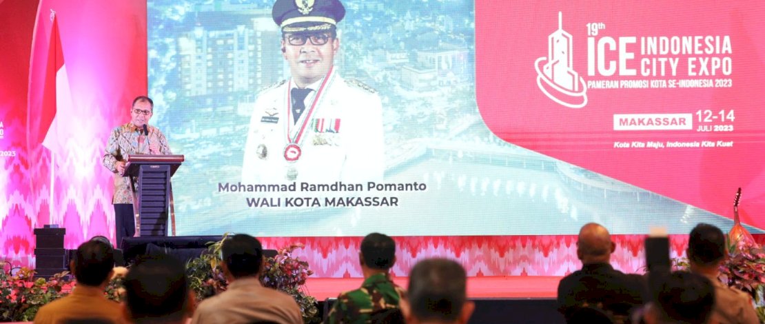Danny Pomanto dan Bima Arya Launching Indonesia City Expo XIX