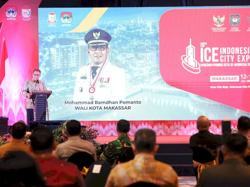 Danny Pomanto dan Bima Arya Launching Indonesia City Expo XIX
