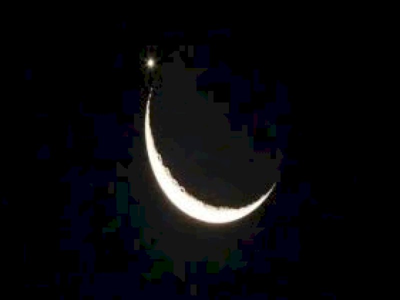 Viral Bintang Muncul di Atas Bulan Sabit di Malam ke 7 Ramadan, Ini Penjelasan BRIN 