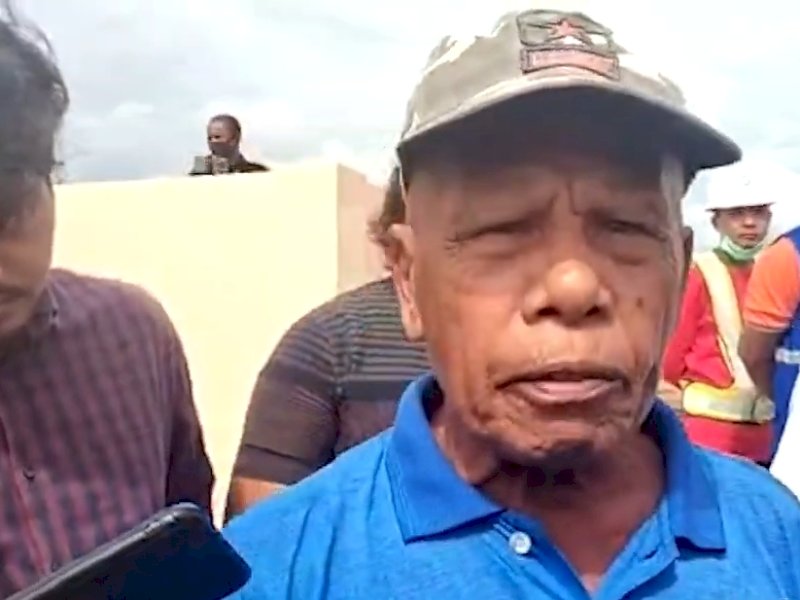 Nekat Terobos Paspampres, Warga Maros  Ini Ngadu Uang Ganti Rugi Tanahnya Tak Kunjung Dibayar KA Sulsel