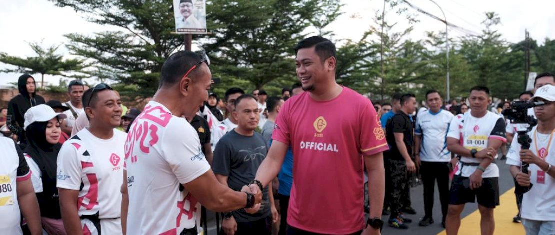 Bupati Adnan Ikut Jadi Peserta Gowa Run 2023