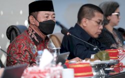 Wabup Gowa Paparkan Penanganan Stunting Pada Kunker Komisi IX DPR RI 