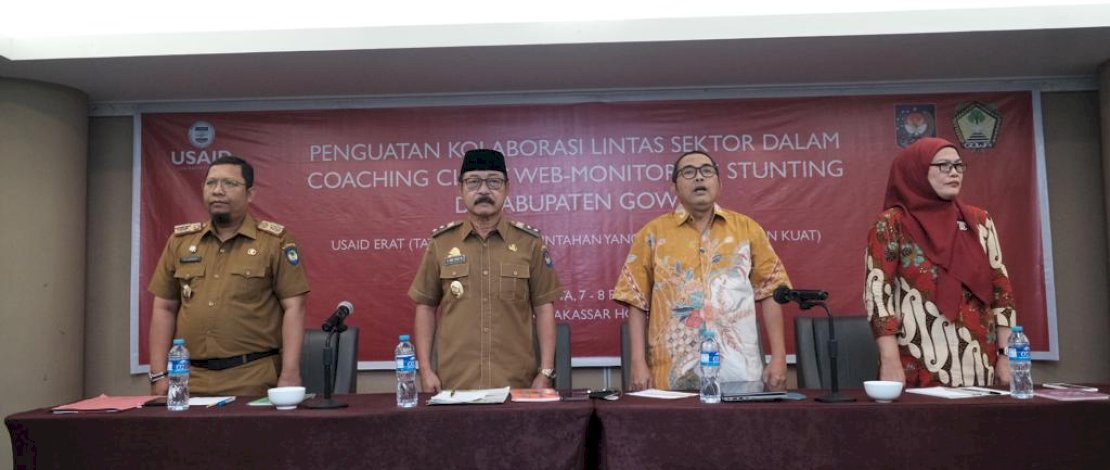 Wakil Bupati Gowa Dorong Penguatan Kolaborasi Lintas Sektor Tangani Stunting