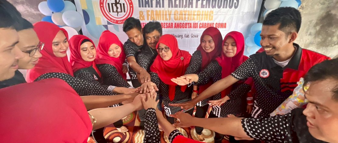 Raker Pengurus IDI Gowa, Fokus Peningkatan SDM dan Kolaborasi 