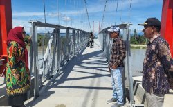 Berkat Aspirasi Muhammad Fauzi, 1.614 KK di Luwu Utara Bisa Nikmati Jembatan Penghubung