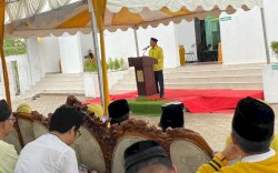 Hamka B Kady Hadiri Peresmian Masjid di Kelurahan Bajeng