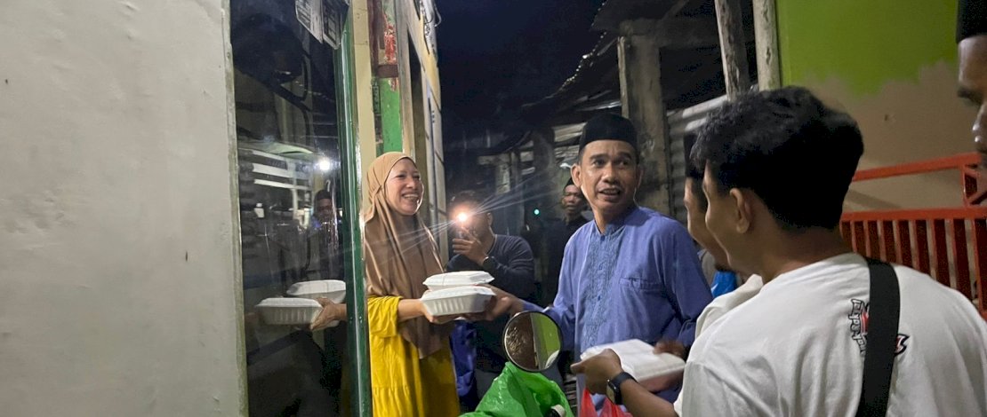 Masyarakat Tamamaung Kaget Dibangunkan Sahur oleh Ketua DPRD Makassar 