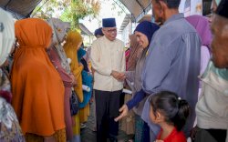 Safari Ramadan, Taufan Pawe Sosialisasikan Airlangga Presiden di Tiga Kecamatan Maros