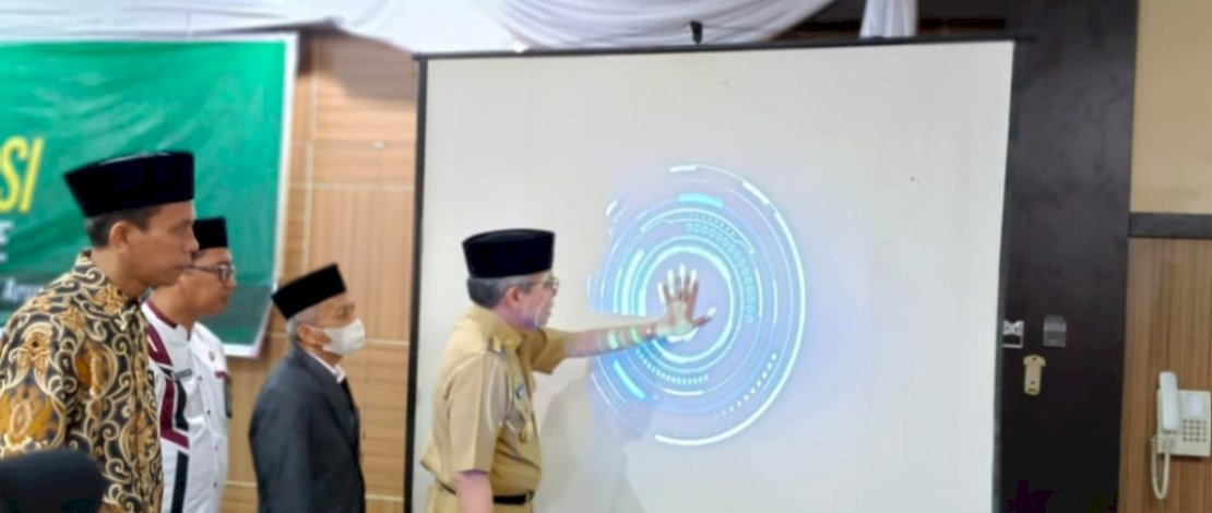 Taufan Pawe Launching Website MUI.