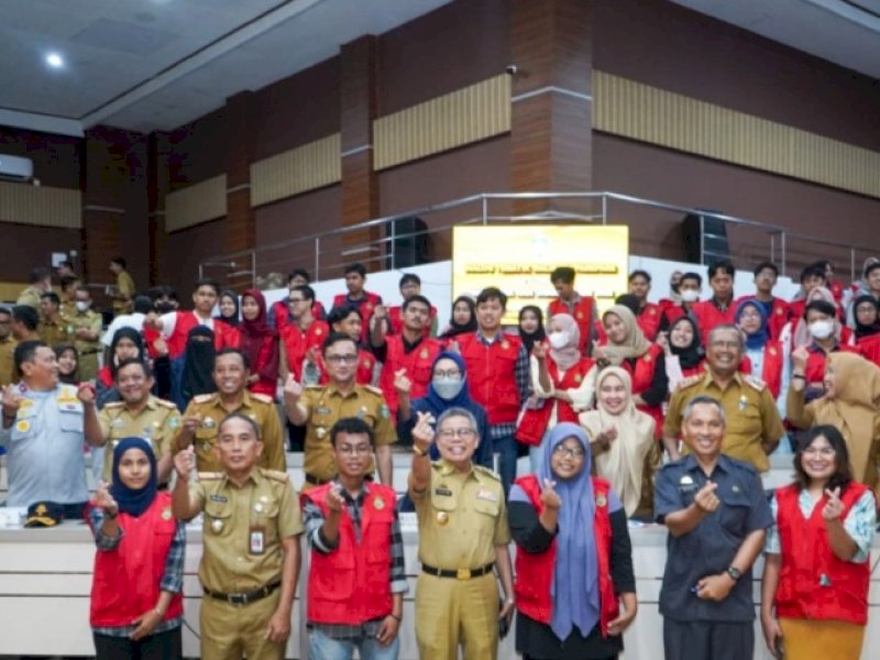 Terima Peserta KKN Tematik Unhas, Taufan Pawe Minta Fokus Tangani Stunting