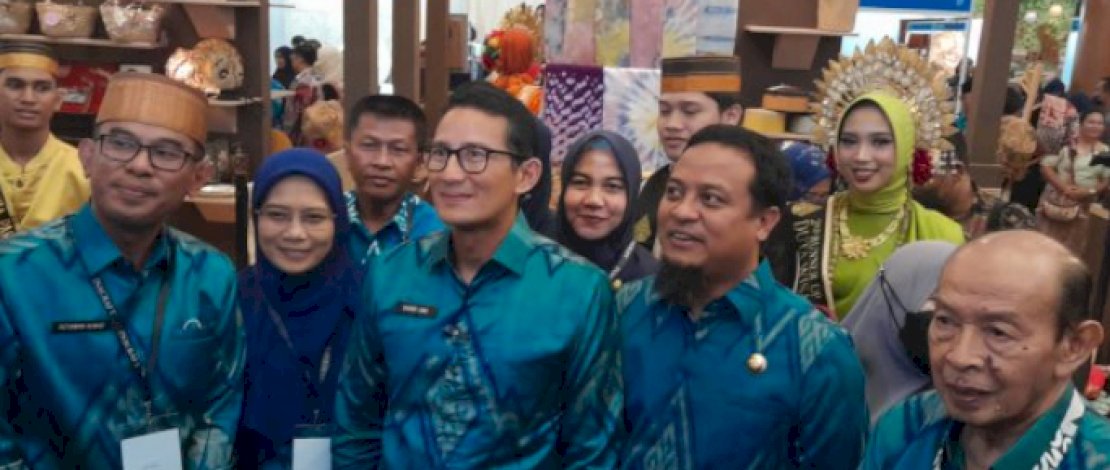 Kerajinan dan Kuliner Takalar Laris Manis di Pameran Inacraft 2023