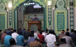 Tripika dan PKK Kecamatan Panakkukang Safari Ramadan di Masjid Babul Jannah