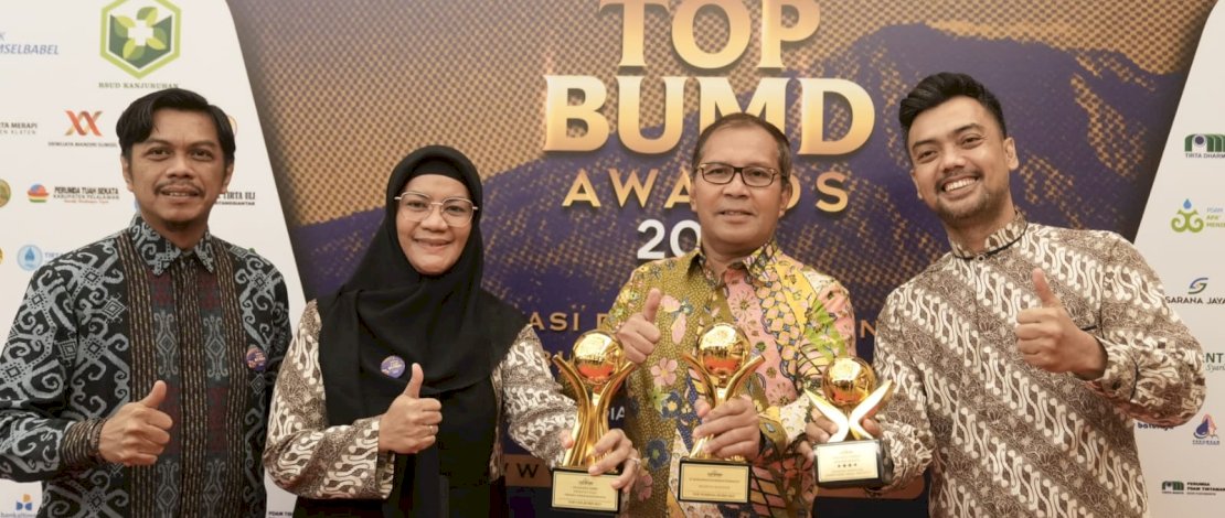 Top BUMD Award 2023, Pemkot Makassar Raih Tiga Penghargaan Sekaligus