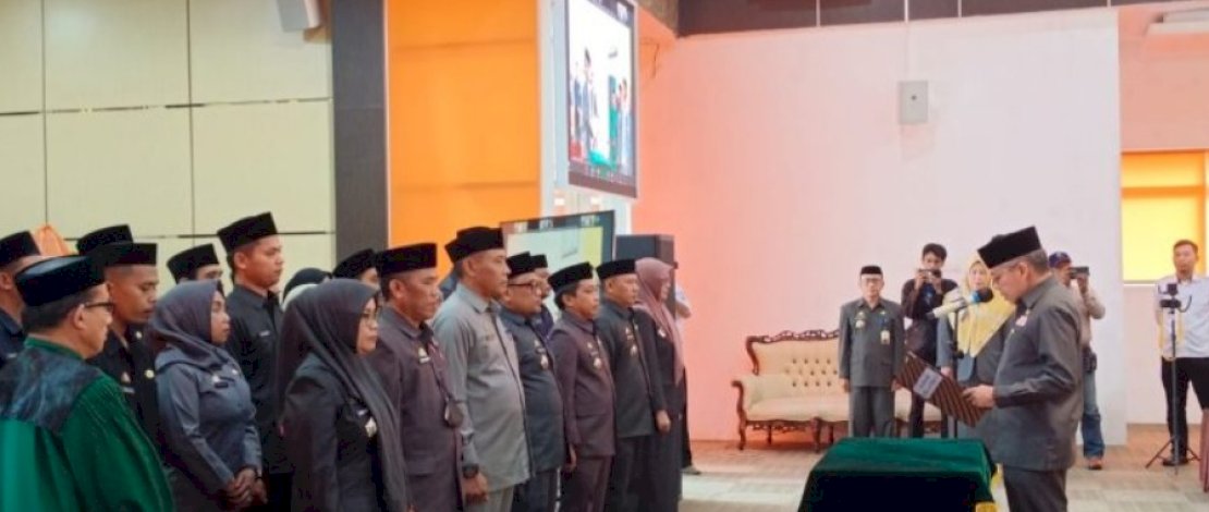 Wali Kota Parepare&nbsp;kembali merotasi pejabat Administrator, Pengawas dan Fungsional di lingkungan Pemerintah Kota Parepare.