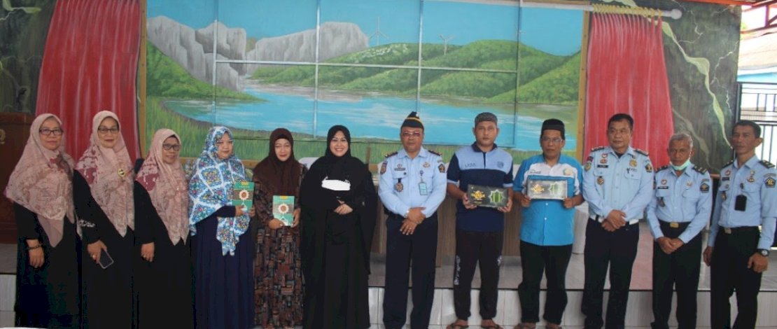 Erna Rasyid Taufan berkunjung ke Lembaga Pemasyarakatan (Lapas) Kelas IIA Parepare.