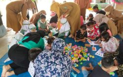 DP3A Kota Parepare Gelar Trauma Healing untuk Anak Terdampak Bencana Alam