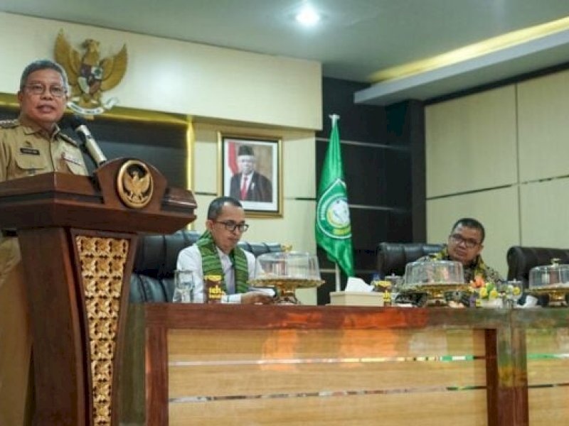 Hadiri Pelantikan Majelis Dewan KAHMI Parepare, Taufan Pawe Ajak Kolaborasi Bangun Daerah