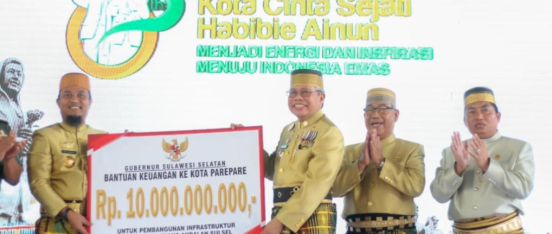 Parepare dapat Kado Rp10 M dari Gubernur Sulsel Parepare dapat Kado Rp10 M dari Gubernur Sulsel